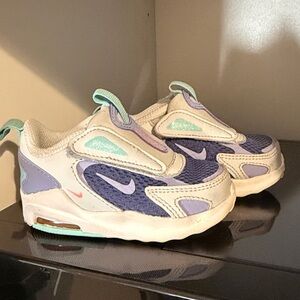 Nike Kids' Lavender and White Sneakers